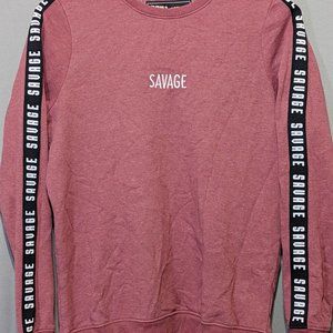 San Francisco Work Shirts Savage Red Pullover Sweater Sweatshirt - Men’s Medium